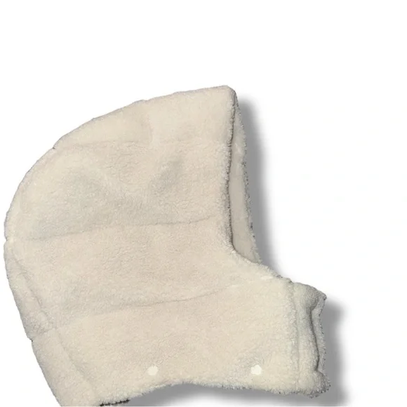 NWOT Lululemon Wunder Puff Cropped Jacket Texture Fleece Goose Down Bone sz 6 - Picture 9 of 16